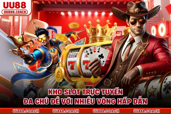 Kho slot trực tuyến đa chủ đề với nhiều vòng hấp dẫn Kho slot trực tuyến đa chủ đề với nhiều vòng hấp dẫn