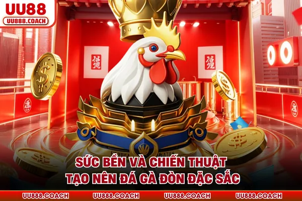 Sức bền và chiến thuật tạo nên đá gà đòn đặc sắc